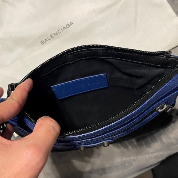 100% Authentic BALENCIAGA Classic City Clip Pouch / Pouchette / Clutch – SMALL - Picture 5 of 5